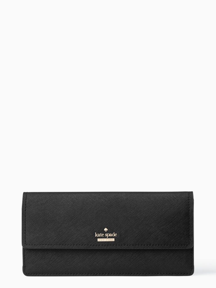 black kate spade wallet