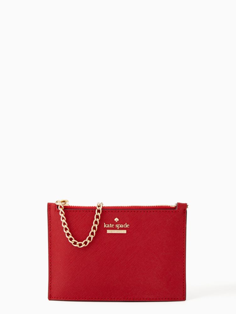 kate spade heirloom red wallet