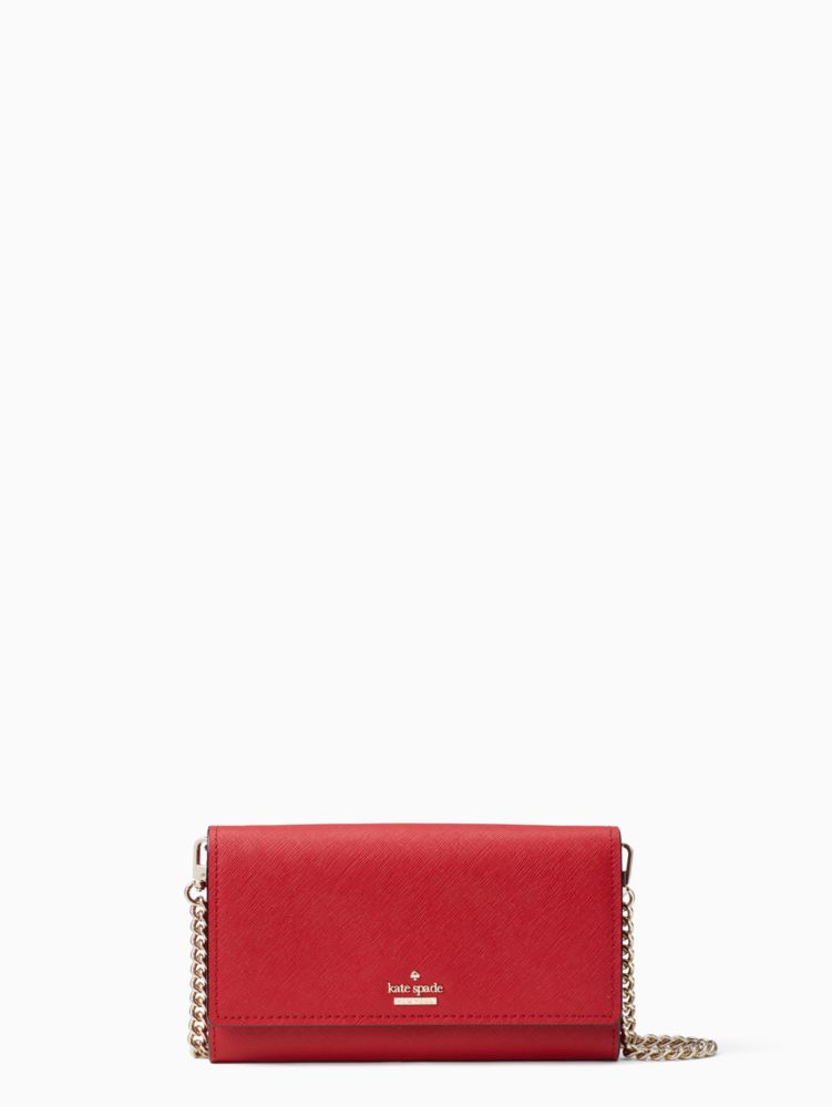 kate spade heirloom red wallet