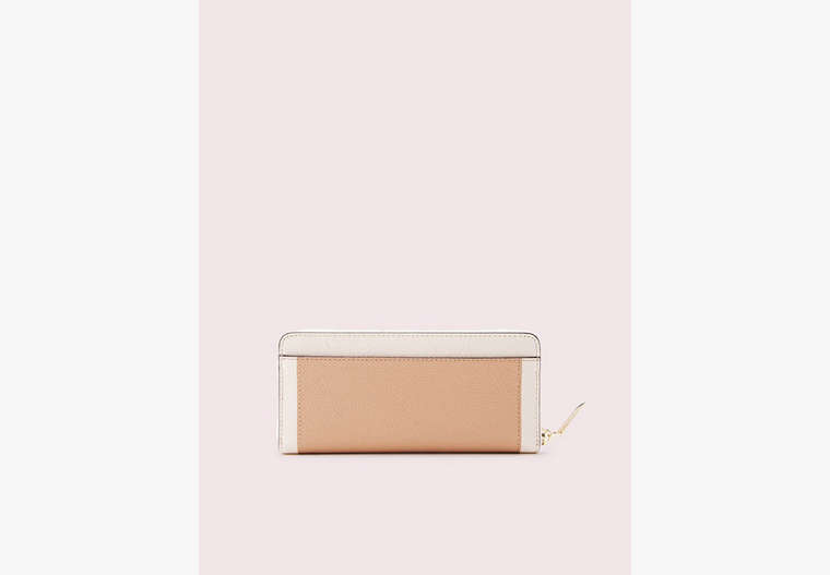 Margaux Slim Continental Wallet, Light Fawn/Bare, Product