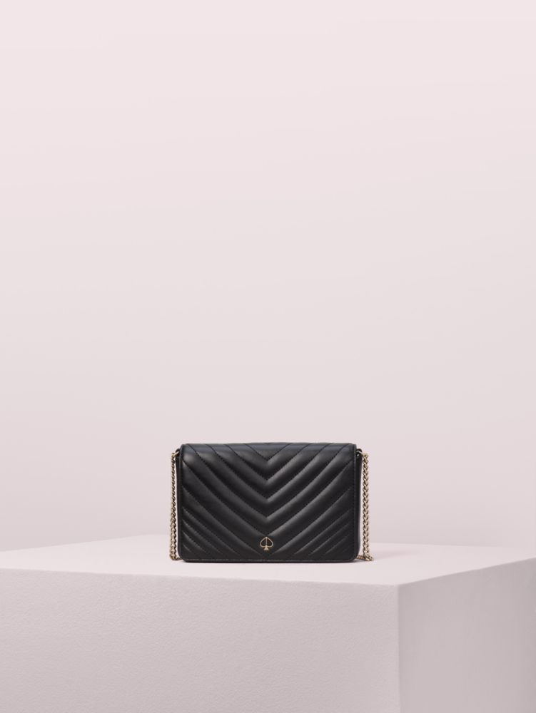 Women's black amelia chain wallet | Kate Spade New York Ireland