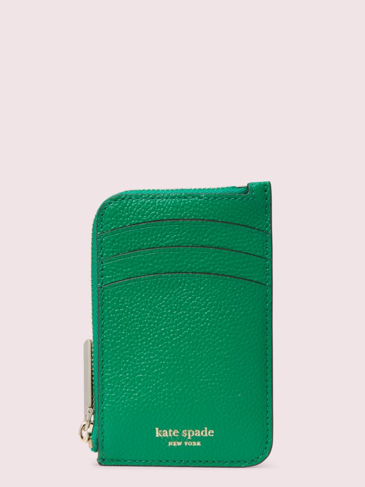 Kate Spade Margaux Zip Cardholder In Juniper