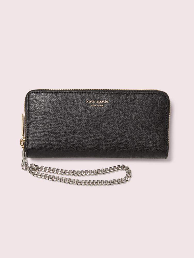 Arriba 32+ imagen kate spade black wristlet strap