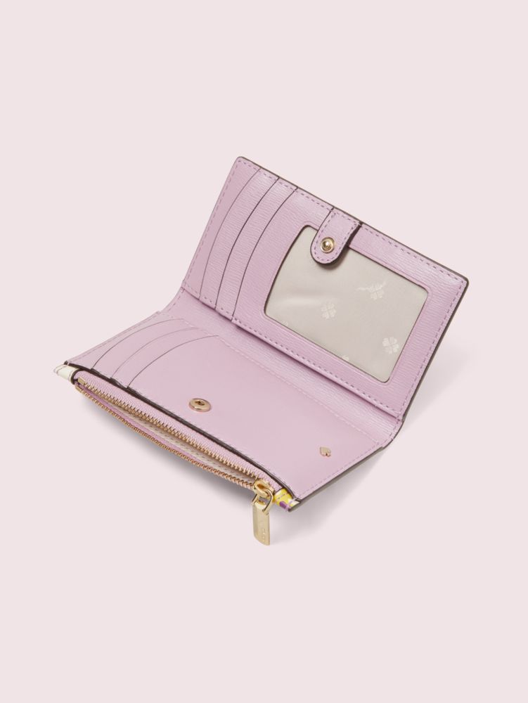 kate spade sylvia small slim bifold wallet