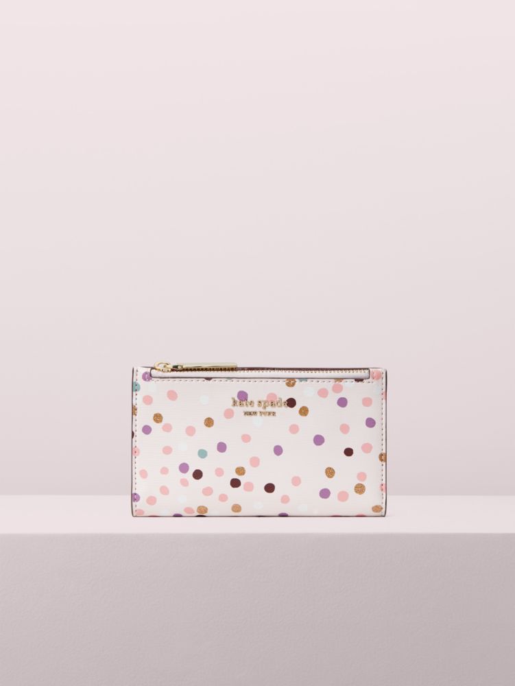 kate spade sylvia slim bifold wallet