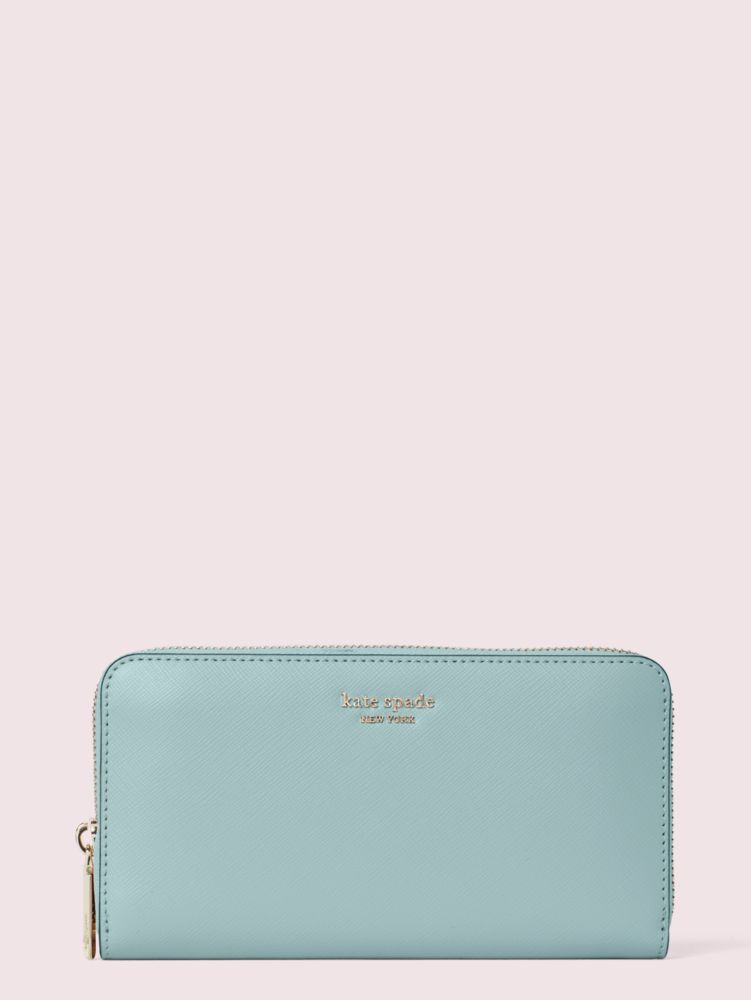 blue kate spade wallet