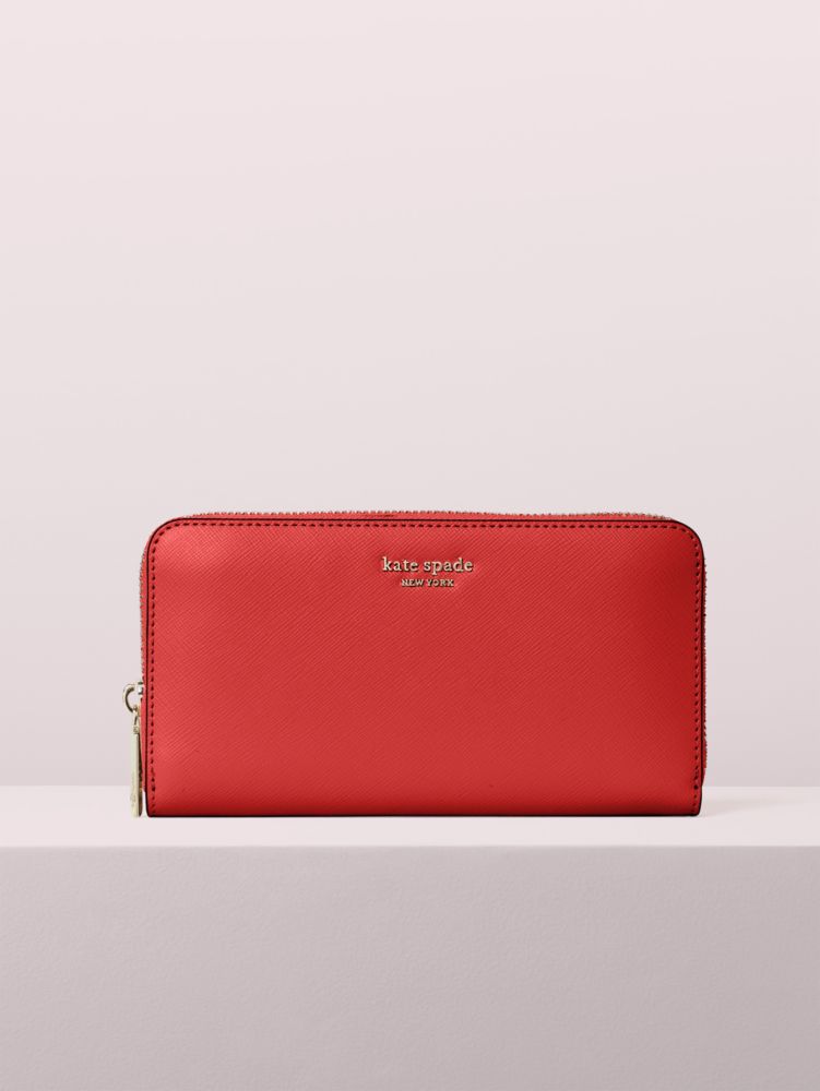 red kate spade wallet