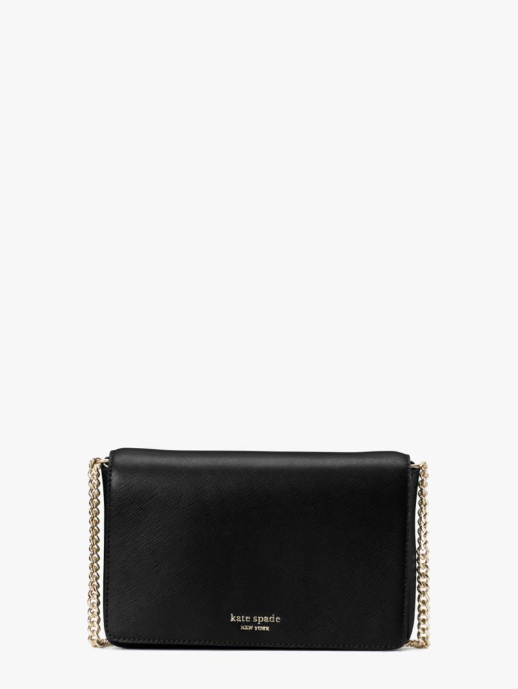 Women's black spencer chain wallet | Kate Spade New York NL