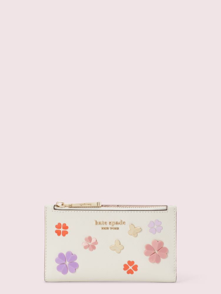 Kate spade butterfly discount wallet