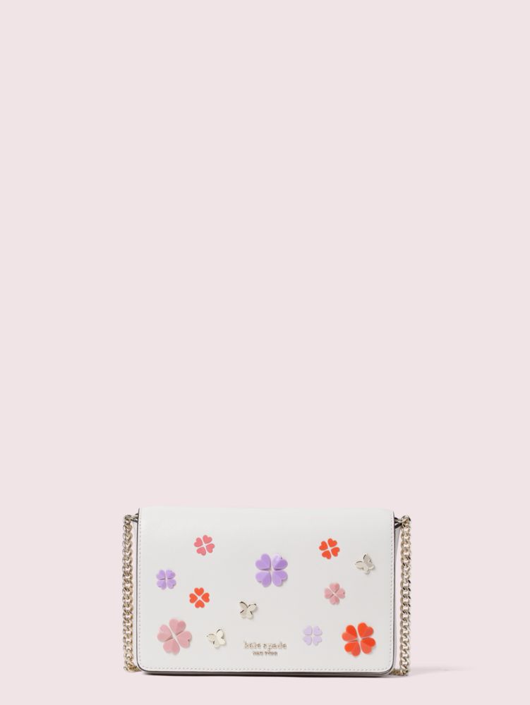 kate spade pink butterfly purse