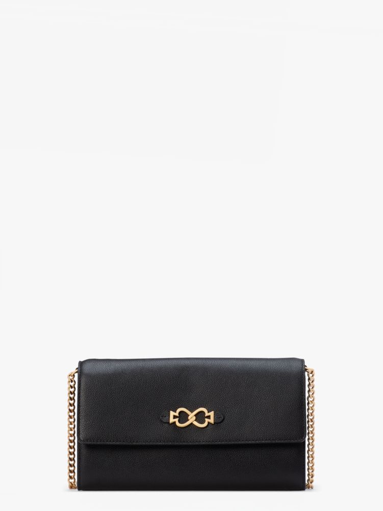 kate spade clutch with chain