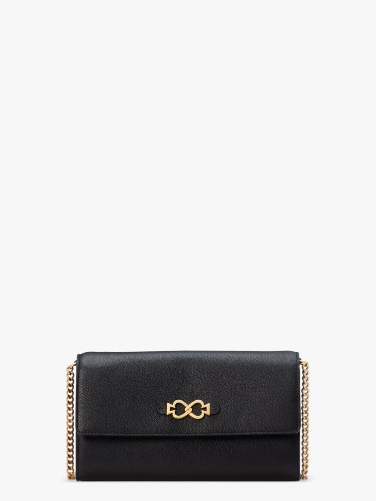 kate spade clutch with chain