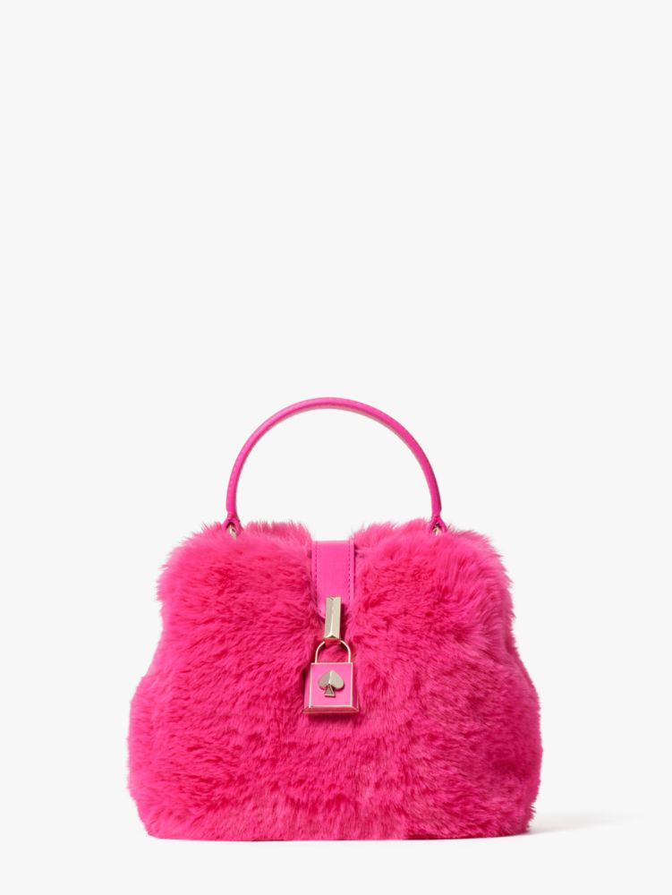 kate spade fur bag