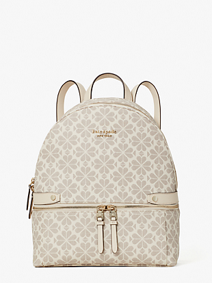 spade flower coated canvas day pack medium backpack by kate spade new york non-hover view