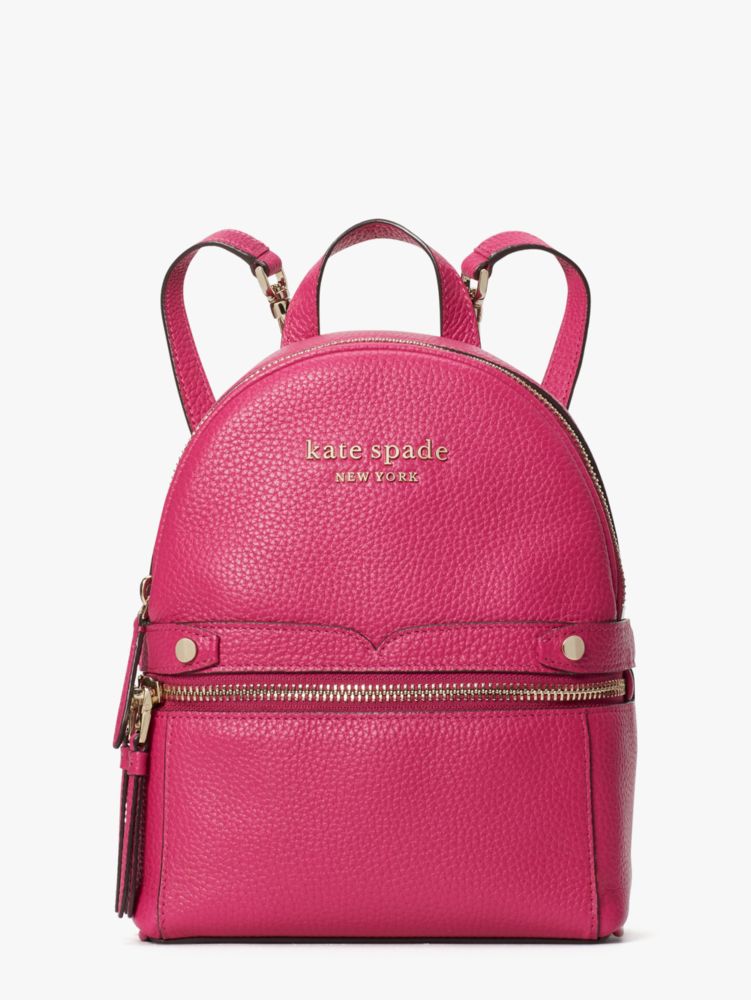 Kate Spade Day Pack Mini Convertible Backpack In Dark Magenta Crush