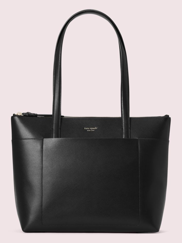 willow page tote, Black / Glitter, Product