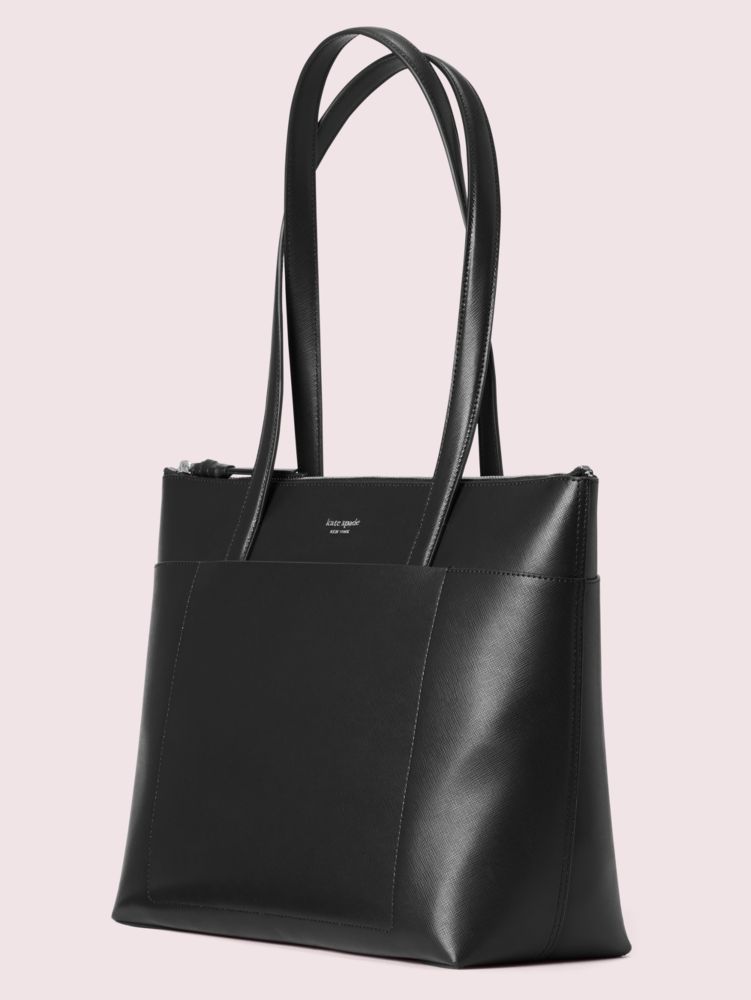 willow page tote, Black / Glitter, Product