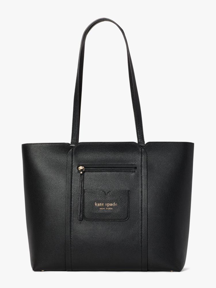 Florence Large Tote, Black / Glitter, ProductTile