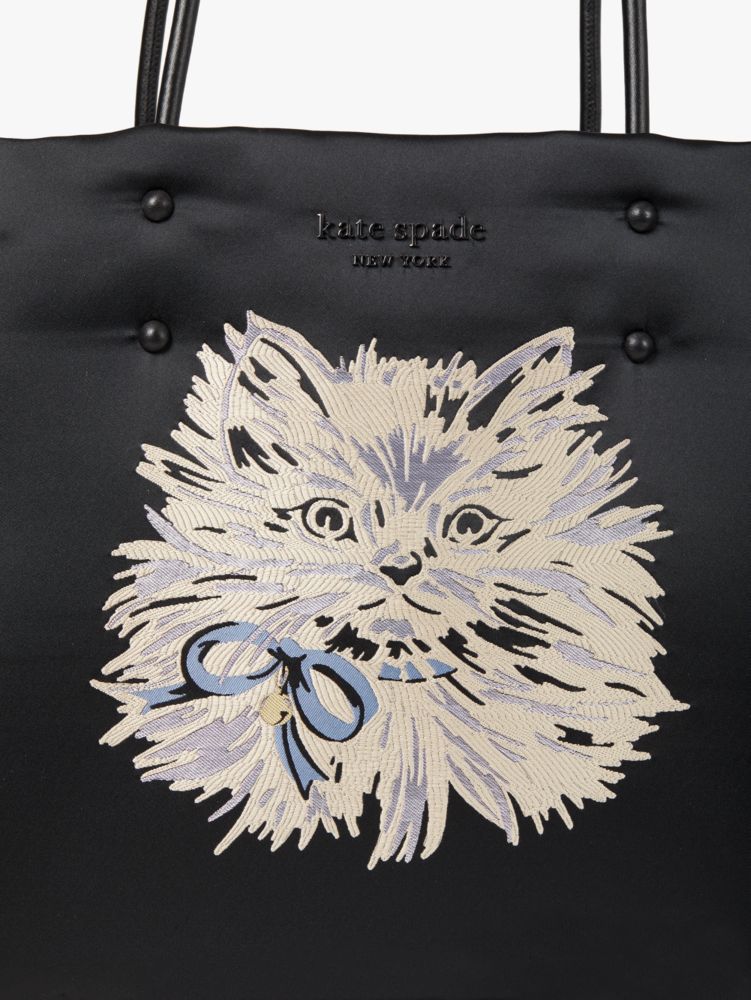 Everything Puffy Cat Large Tote | Kate Spade New York