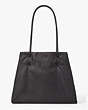 Kate Spade,everything puffy large tote,tote bags,Large,Black / Glitter
