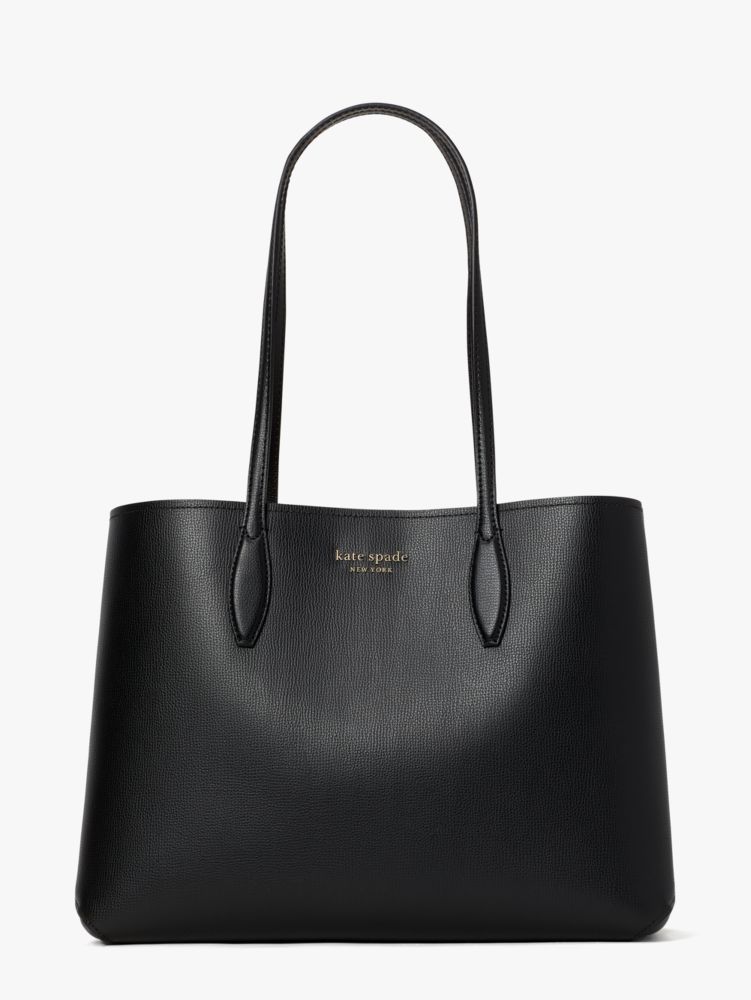 All Day Large Tote, Black/Black, Product