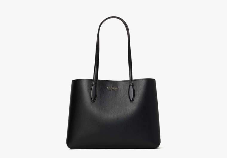 All Day Large Tote, Black/Black, Product image number 0