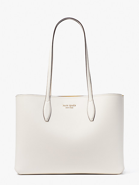 Kate Spade All Day Large Tote In Parchment