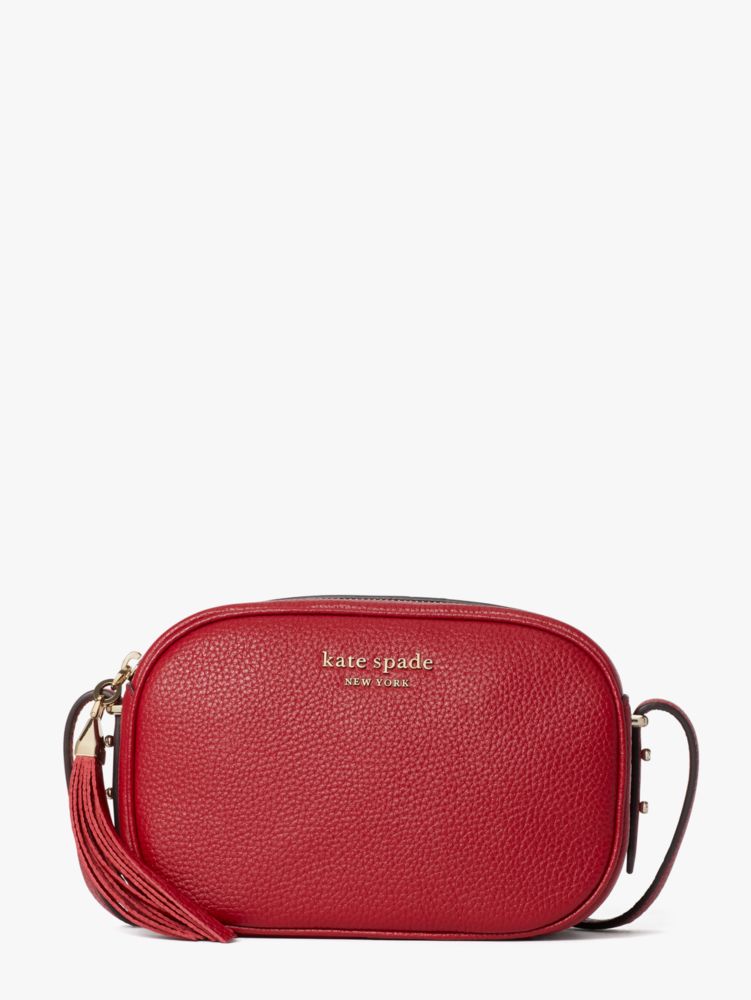 Women's red currant annabel medium camera bag | Kate Spade New York Belgium