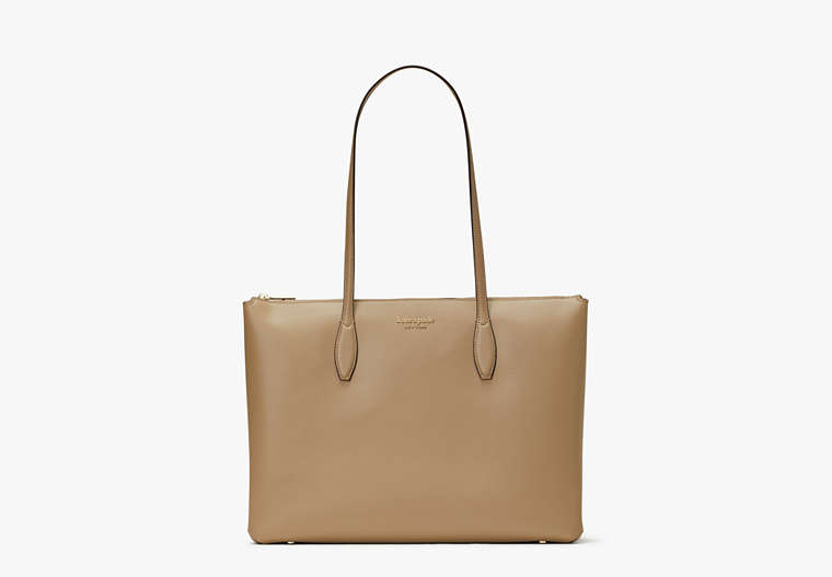 All Day Large Zip-top Tote, Timeless Taupe, Product
