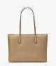 All Day Large Zip-top Tote, Timeless Taupe, ProductTile