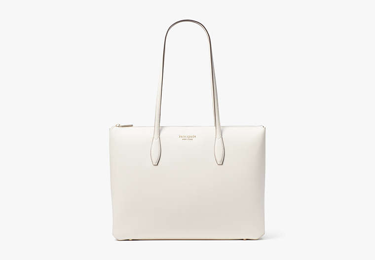 All Day Large Zip-top Tote, Parchment, Product