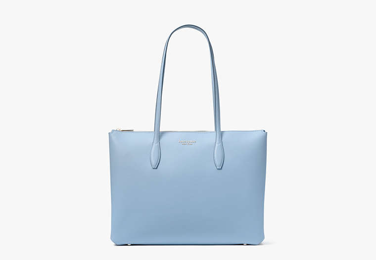 All Day Large Zip-top Tote, Celeste Blue, Product image number 0