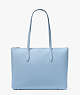 All Day Large Zip-top Tote, Celeste Blue, ProductTile