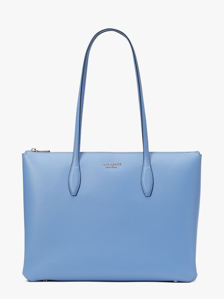 Kate Spade All Day Large Zip-top Tote In Kingfisher