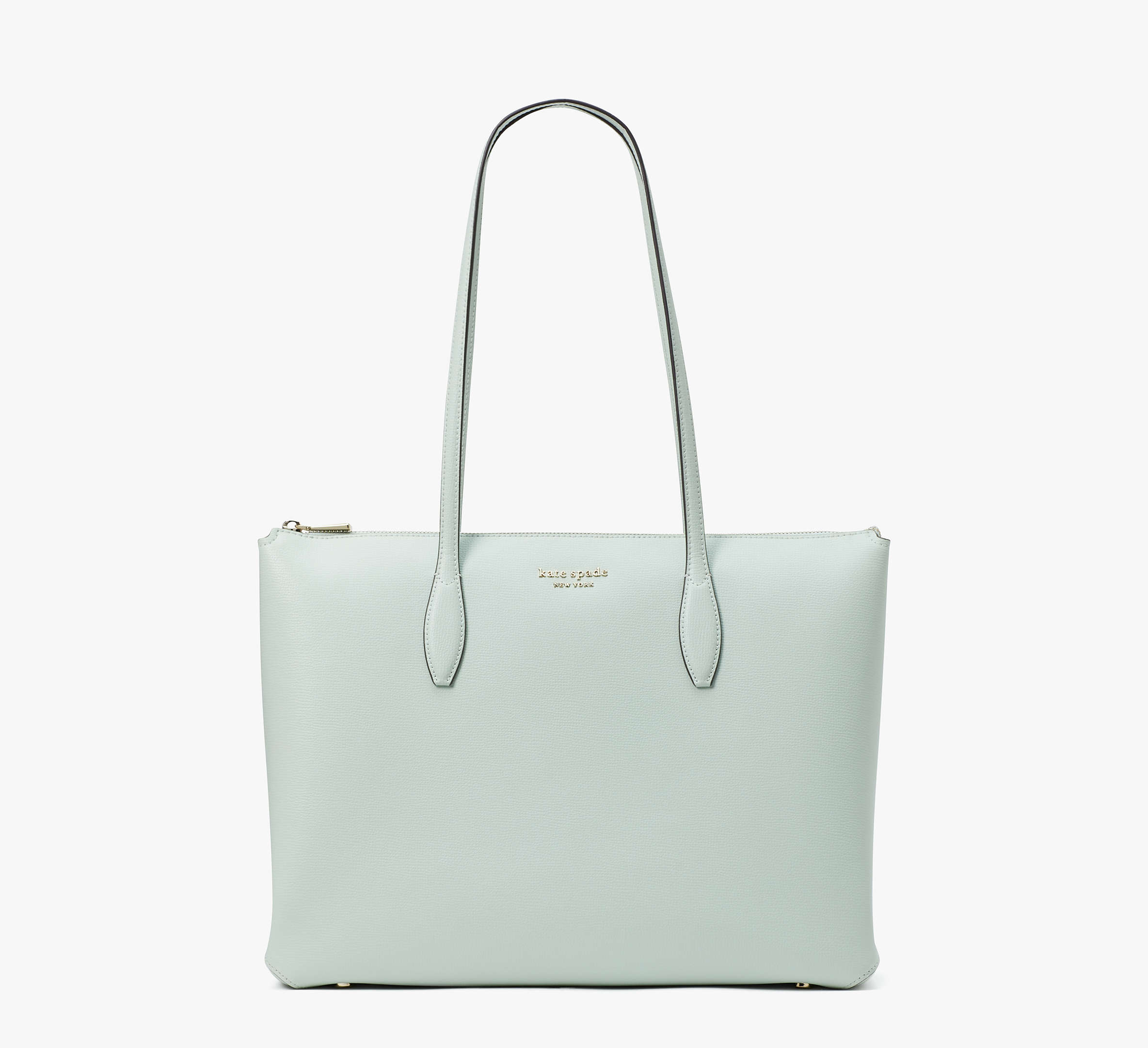 Kate Spade All Day Large Zip-top Tote In Crystal Blue