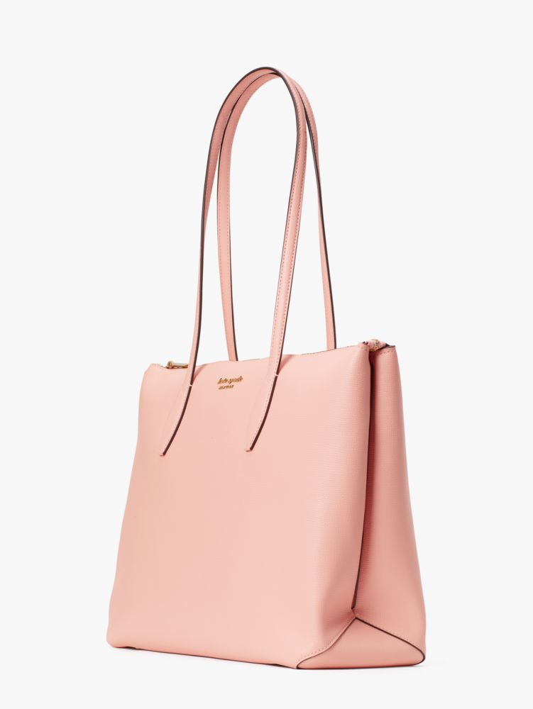 All Day Large Zip Top Tote, Coral Gable Pink, Product