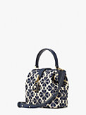 spade flower jacquard remedy small top-handle bag, , s7productThumbnail