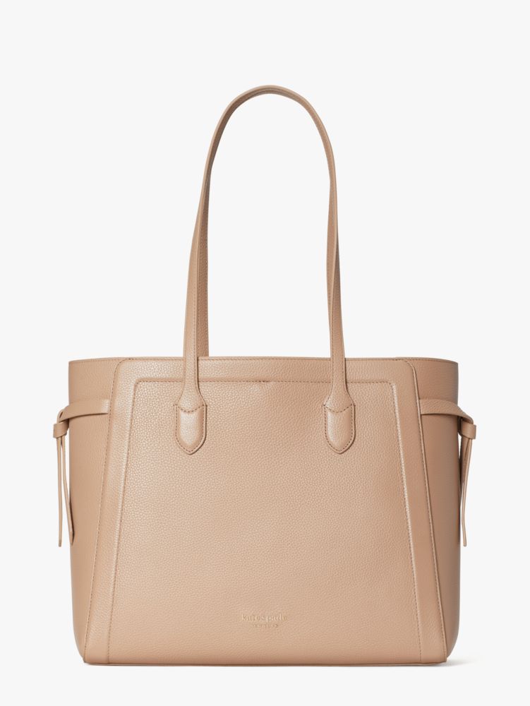 Kate Spade Knott Large Tote In Raw Pecan