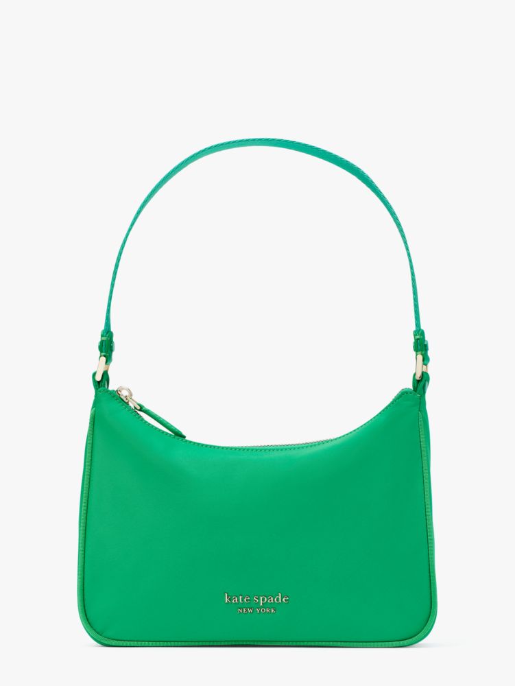 The Little Better Sam Nylon Small Shoulder Bag, Fresh Greens, Product