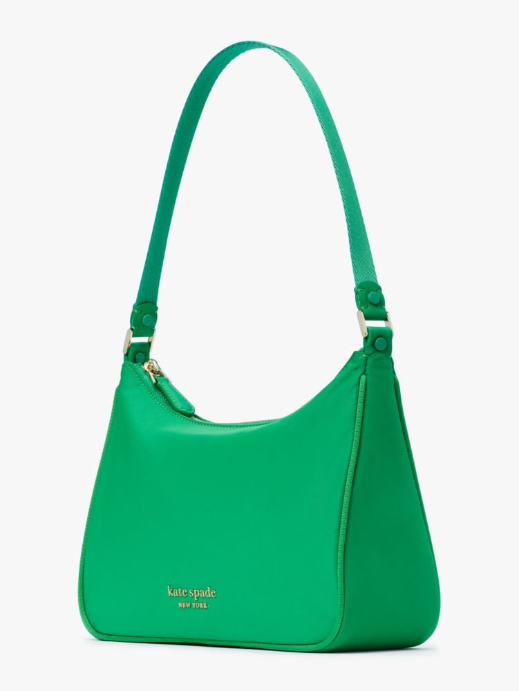 The Little Better Sam Nylon Small Shoulder Bag, Fresh Greens, Product