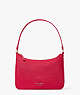 The Little Better Sam Nylon Small Shoulder Bag, Orange Vermillion, ProductTile