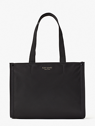 the little better sam nylon medium tote by kate spade new york non-hover view