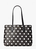 All Day Sunshine Dot Tote Bag, groß, , s7productThumbnail