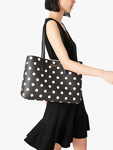 all day sunshine dot large tote, , rr_productgrid