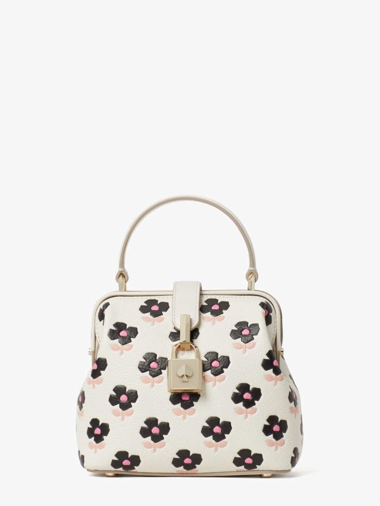 Remedy Block Print Floral Small Top Handle Bag Kate Spade New York