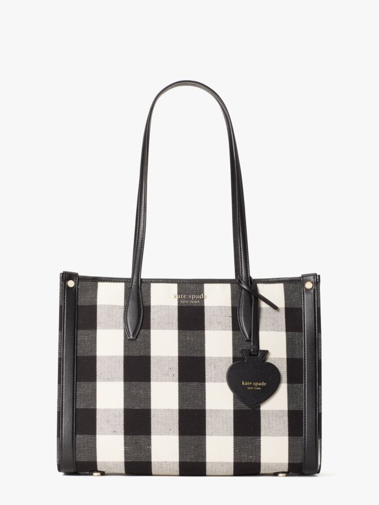 Market Gingham Medium Tote | Kate Spade New York