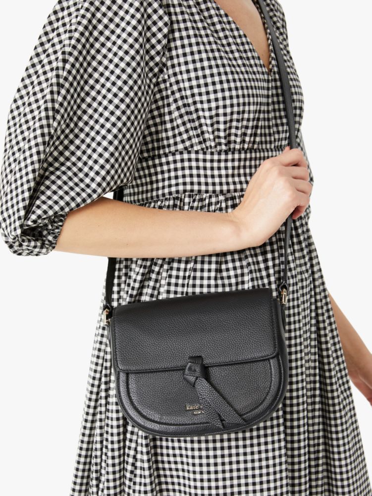 Knott Medium Saddle Crossbody | Kate Spade New York