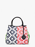 spade flower raffia everything medium tote, , s7productThumbnail