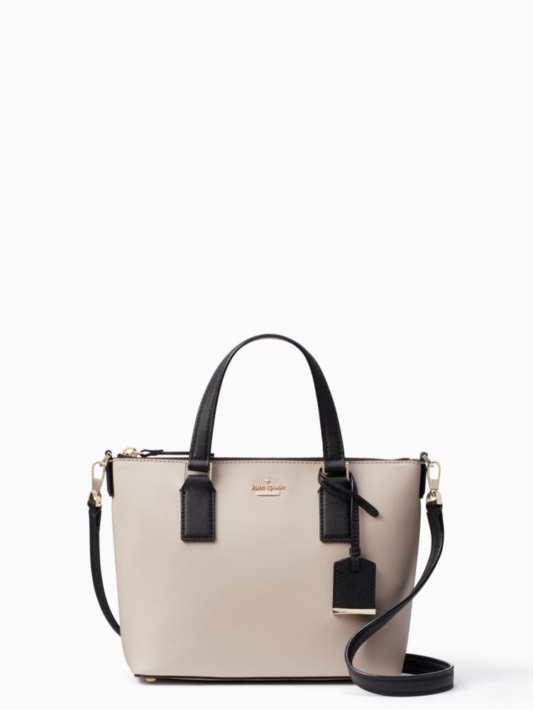 Kate Spade Cameron Street Straw Clarise Small Crossbody in Natural