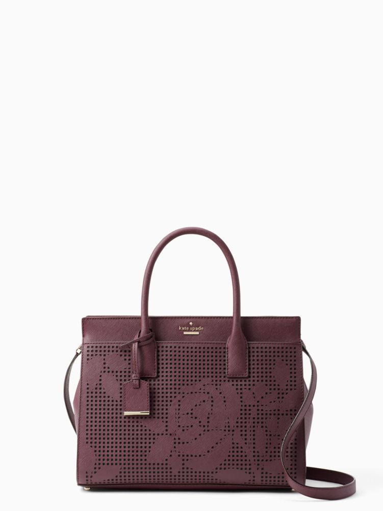 Cameron Street Perforated Candace Satchel | Kate Spade New York